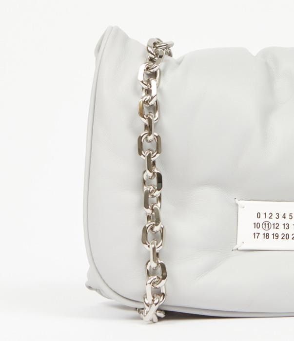 Maison Margiela o1bcso1str0526 Size: OS/ Glam Slam Flap Small Bag Size ONE SIZE - 5 Thumbnail