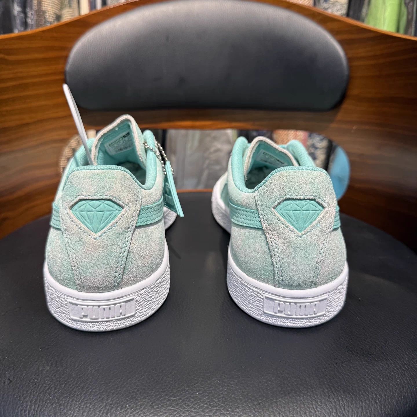 Puma Puma x Diamond Supply Co. "Tiffany" Green 41 DS Size US 8.5 / EU 41-42 - 3 Thumbnail