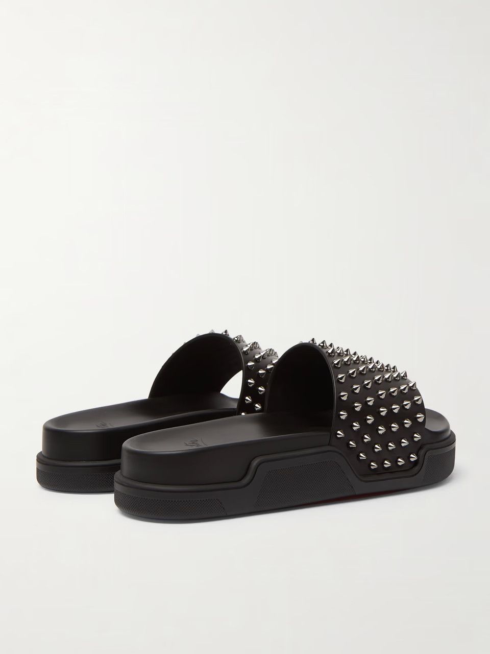Christian Louboutin o1bcso1str1024 Sandal in Black Size US 8 / EU 41 - 4 Thumbnail