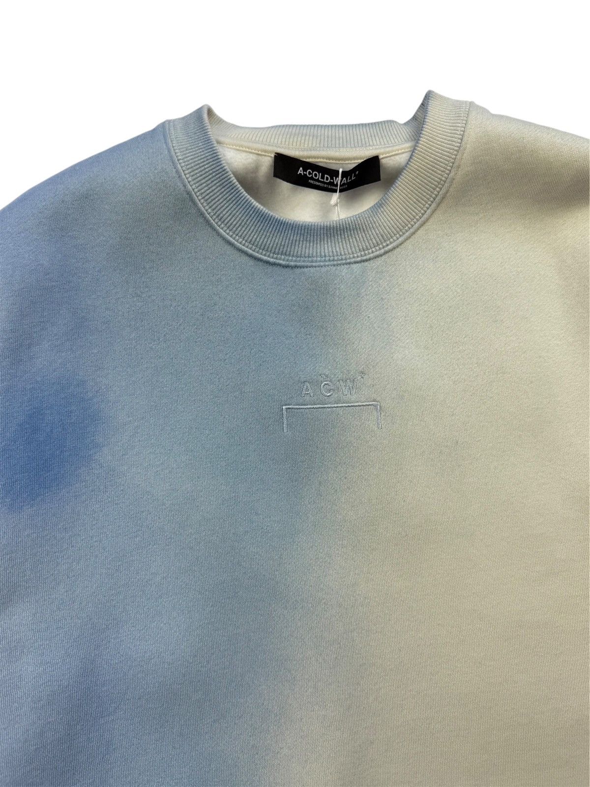 A-COLD-WALL* A-COLD-WALL* Blue Gradient Sweatshirt Size US S / EU 44-46 / 1 - 11 Thumbnail