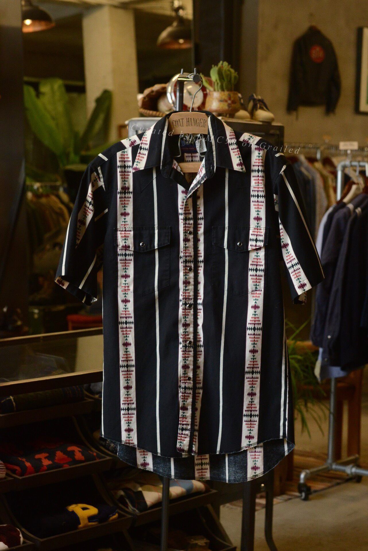 Wrangler Wrangler 1990's Aztec Short Sleeve Shirt Size US M / EU 48-50 / 2 - 1 Thumbnail