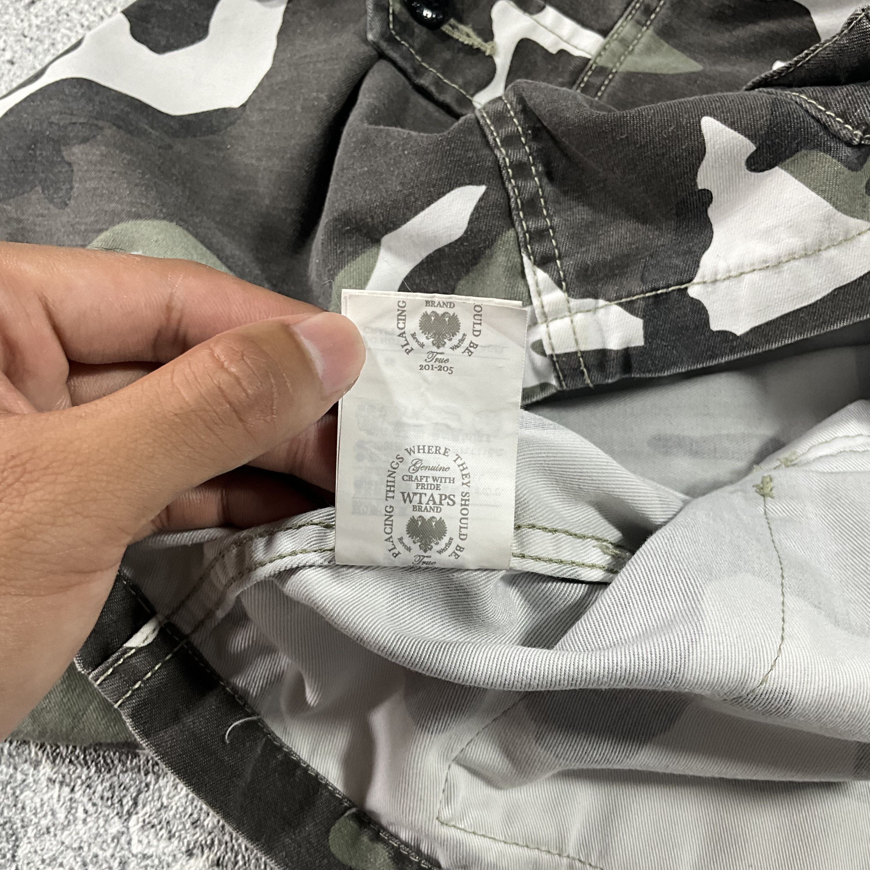 Wtaps Wtaps jungle ls 02 shirt copo twill urban camo Size US XL / EU 56 / 4 - 9 Thumbnail
