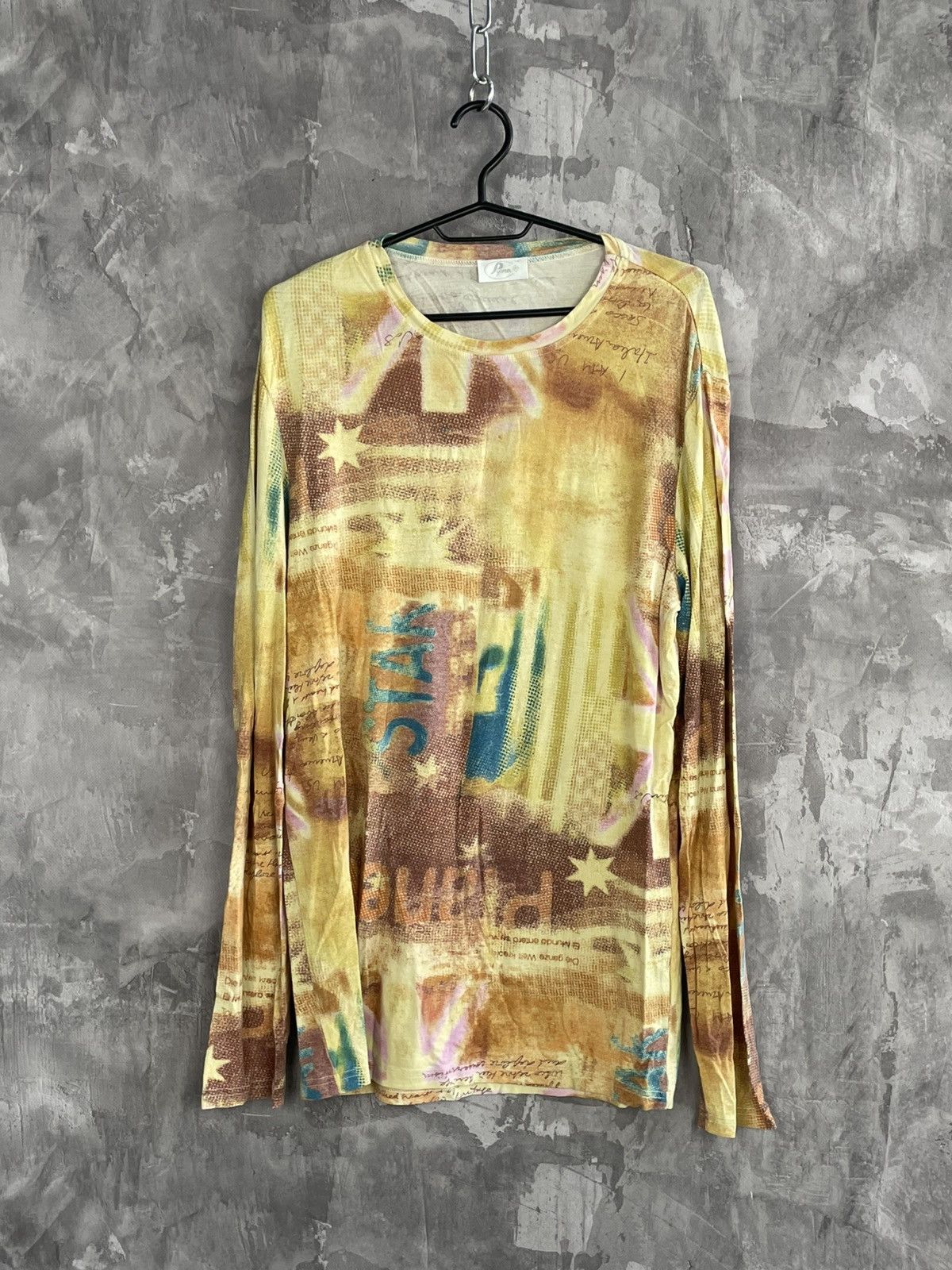 Vintage Y2K Crazy Vintage Diesel Style Avant Garde Longsleeve Size US M / EU 48-50 / 2 - 1 Thumbnail