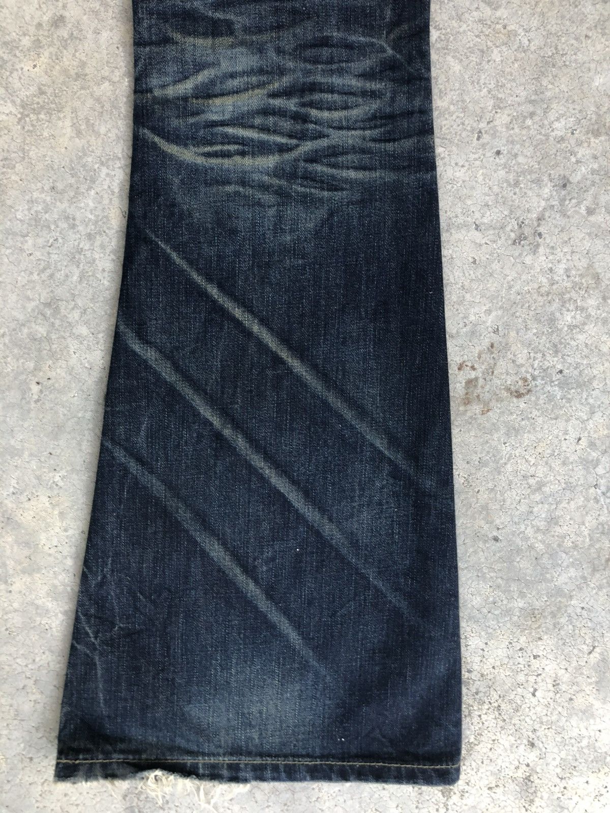 Japanese Brand Yoshitomo Nara Lolita Flared Jeans Distressed Size US 31 - 12 Thumbnail