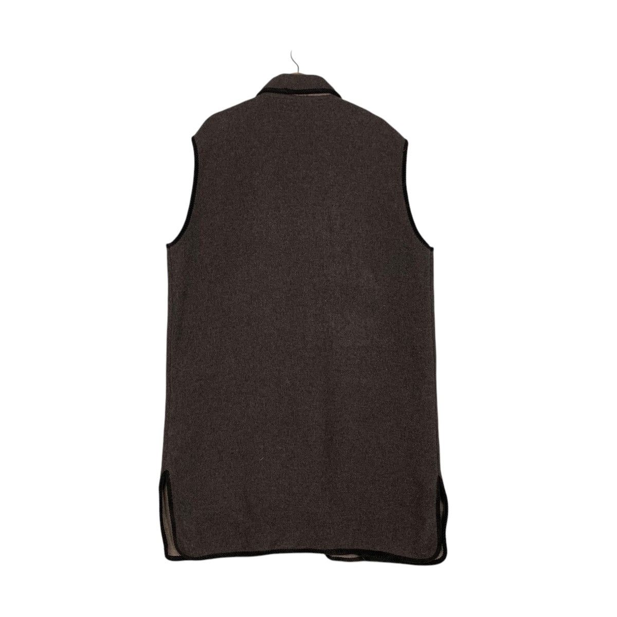 Tabasco TOBASCO COLLEZIONI Sleeveless Wool Vest #1837-C80 Size S / US 4 / IT 40 - 7 Thumbnail