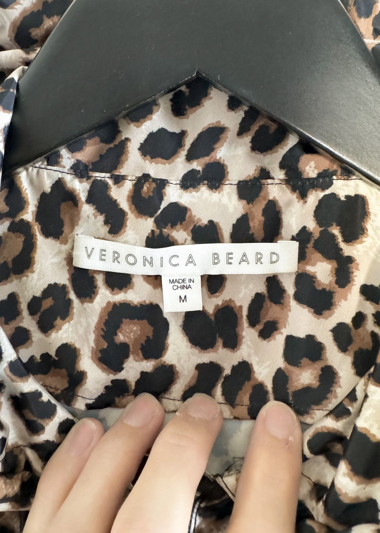 Veronica Beard Veronica Beard Leopard Print Windbreaker Utility Jacket Size M / US 6-8 / IT 42-44 - 7 Thumbnail