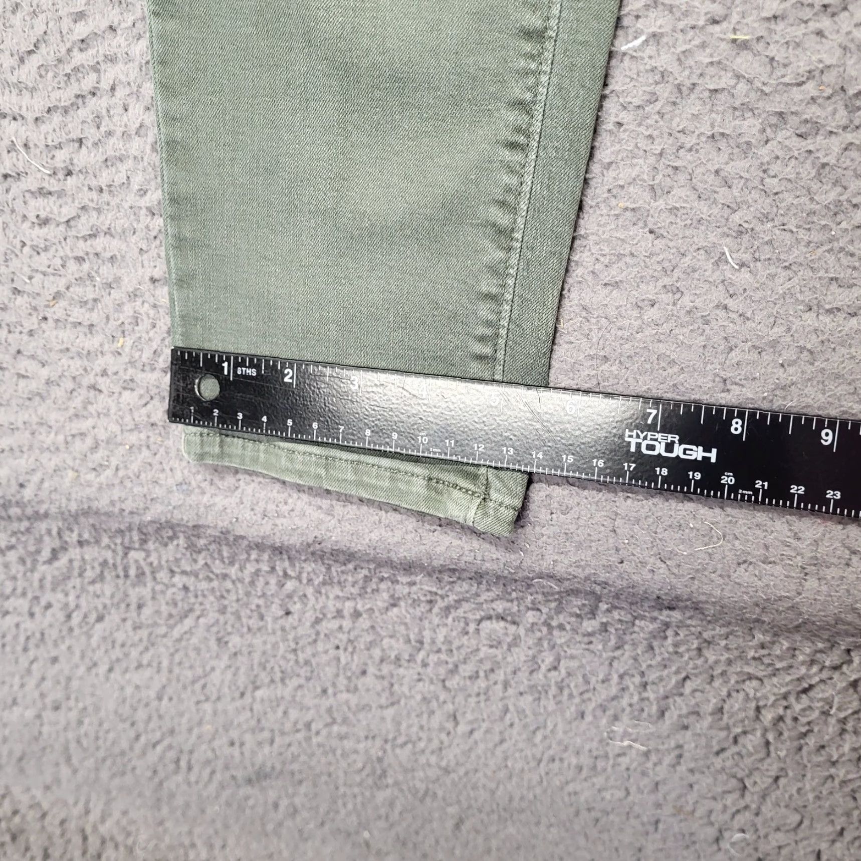 Loft Loft Jean Womens Size 29/8 Regular Pockets Modern Skinny Olive Army Green Denim Jeans Loft Marisa Womens Regular 29/8 Green Army 5-Pocket Design Size 29" - 5 Thumbnail