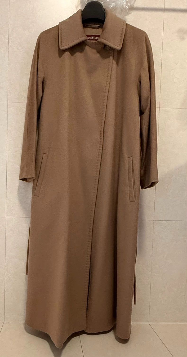 Max Mara maxmara camel cashmere overcoat classic design Size US M / EU 48-50 / 2 - 1 Thumbnail