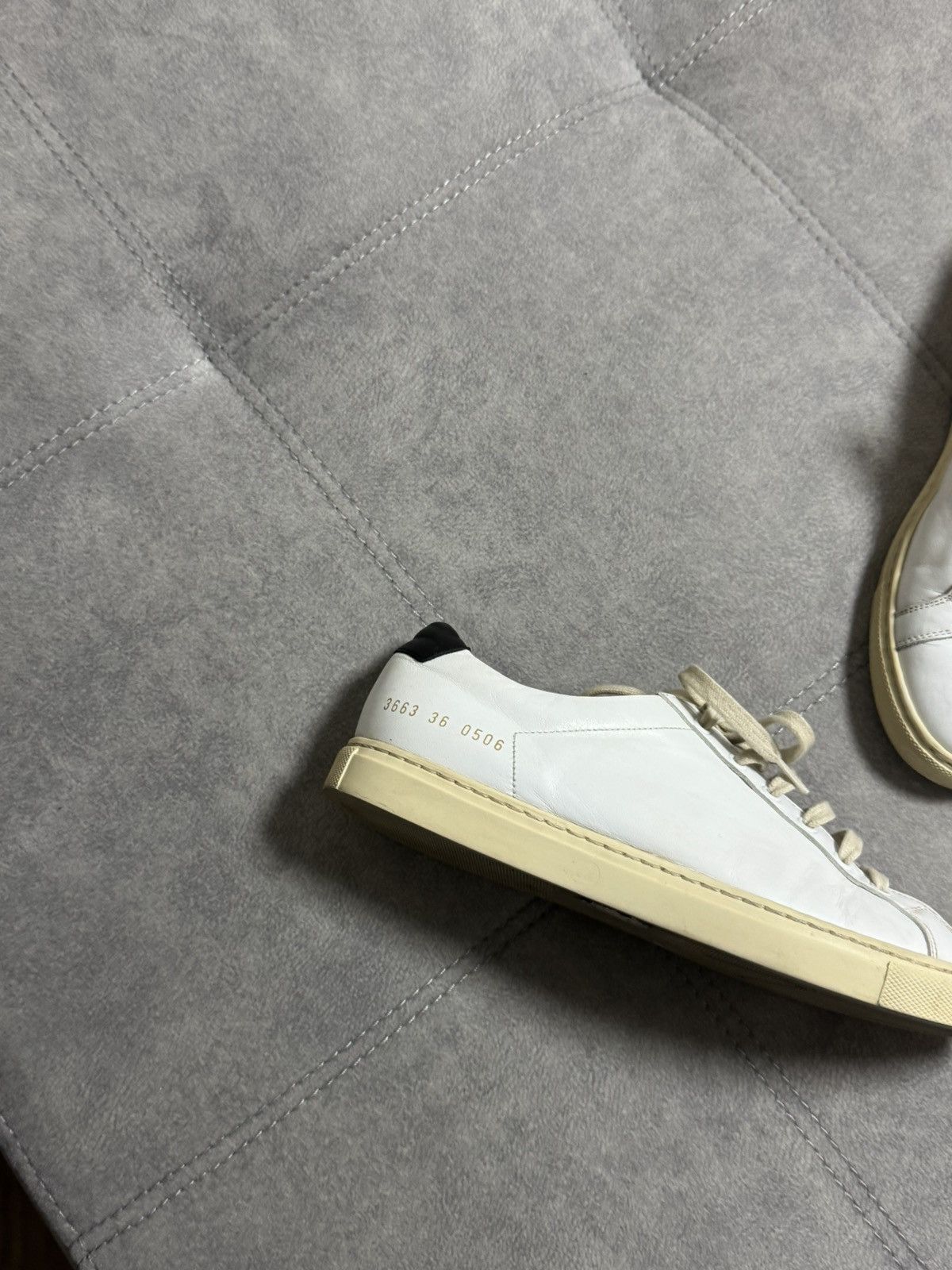 Common Projects Common Projects Retro Classic Size 38 Leather Sneakers Shoes Size US 7 / IT 37 - 4 Thumbnail