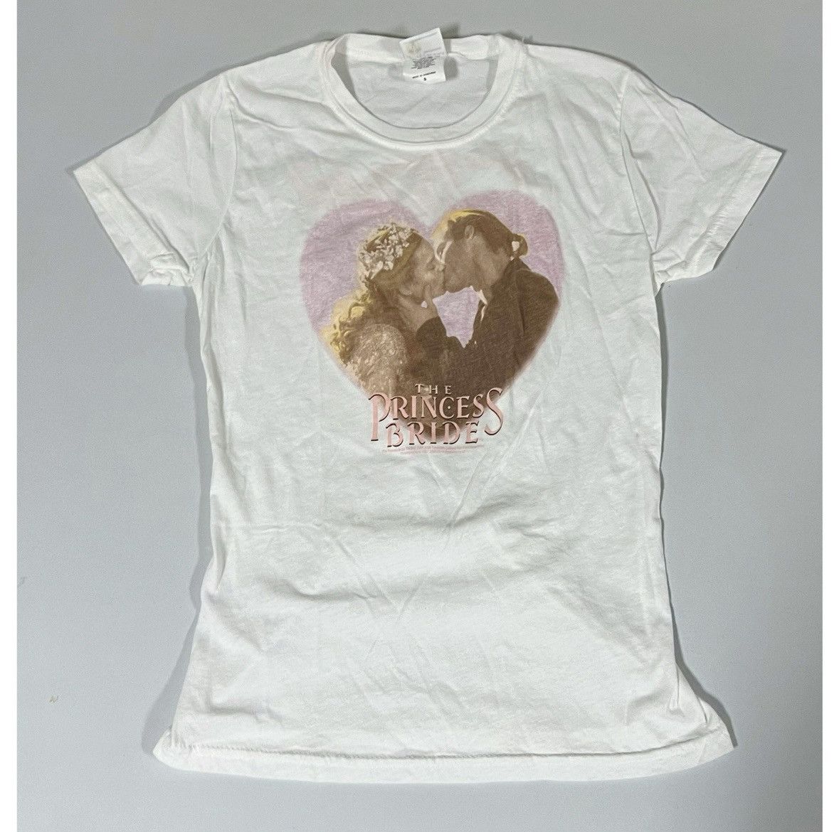Vintage White ‘The Princess Bride’ Movie T-Shirt Top Tee Size S 🎀✨ Size S / US 4 / IT 40 - 1 Thumbnail
