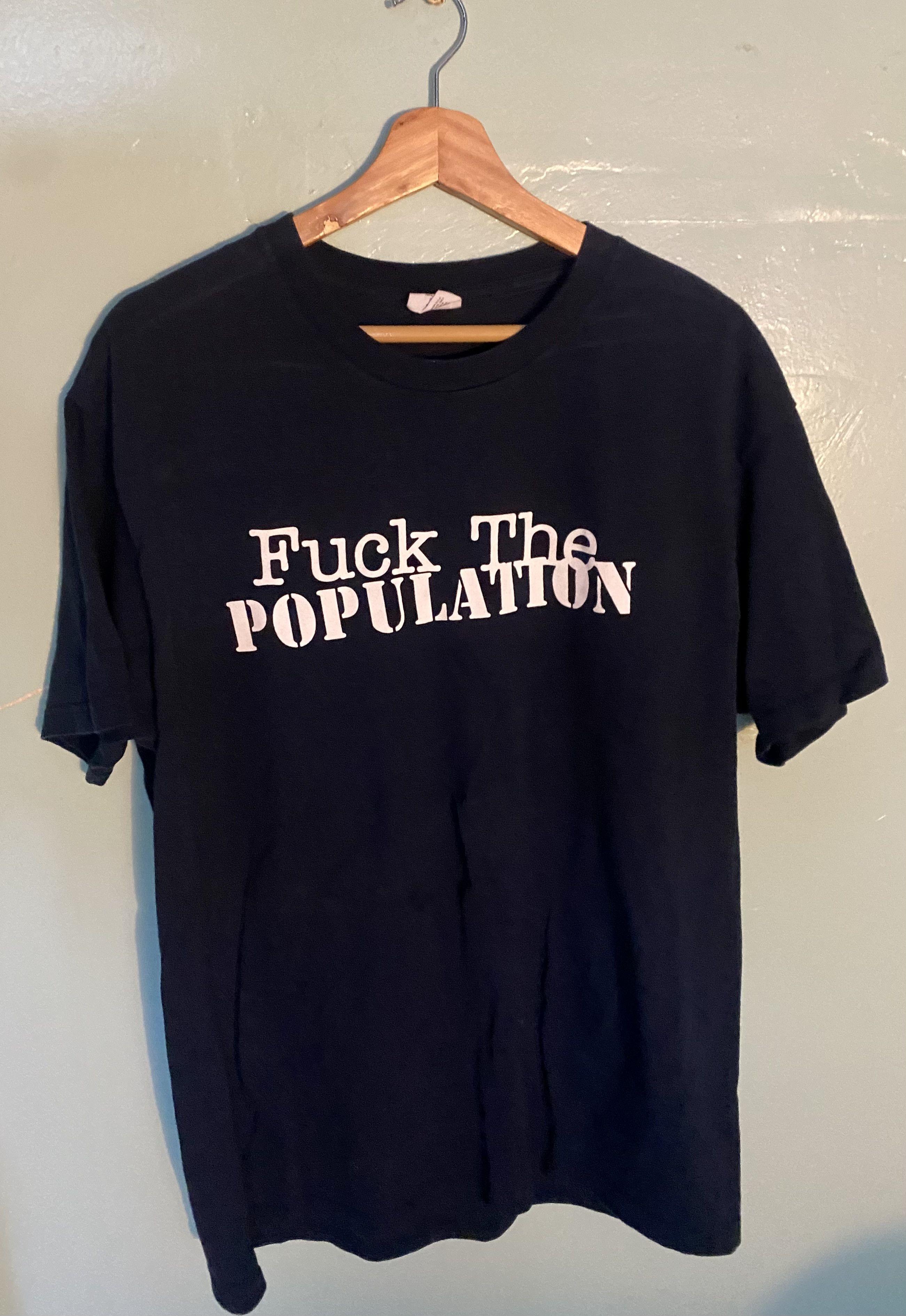 Fuck The Population FTP T shirt FTP Stencil logo Size US L / EU 52-54 / 3 - 1 Preview