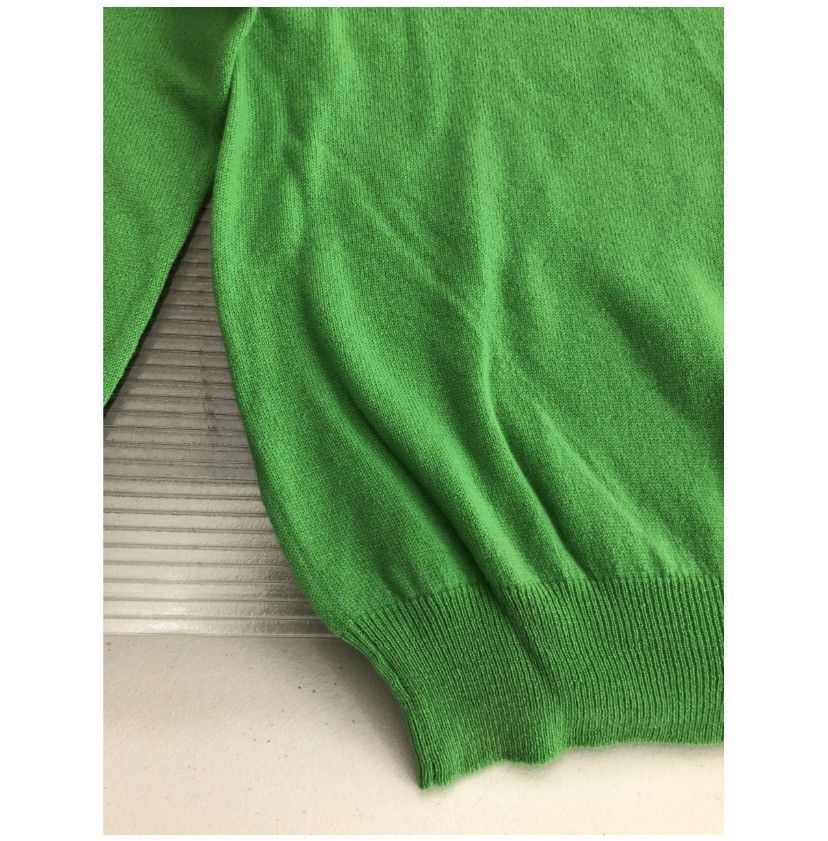 Ralph Lauren Purple Label RLPL 🇮🇹 Kelly green dual ponies cashmere crew XL NEW Size US XL / EU 56 / 4 - 11 Thumbnail