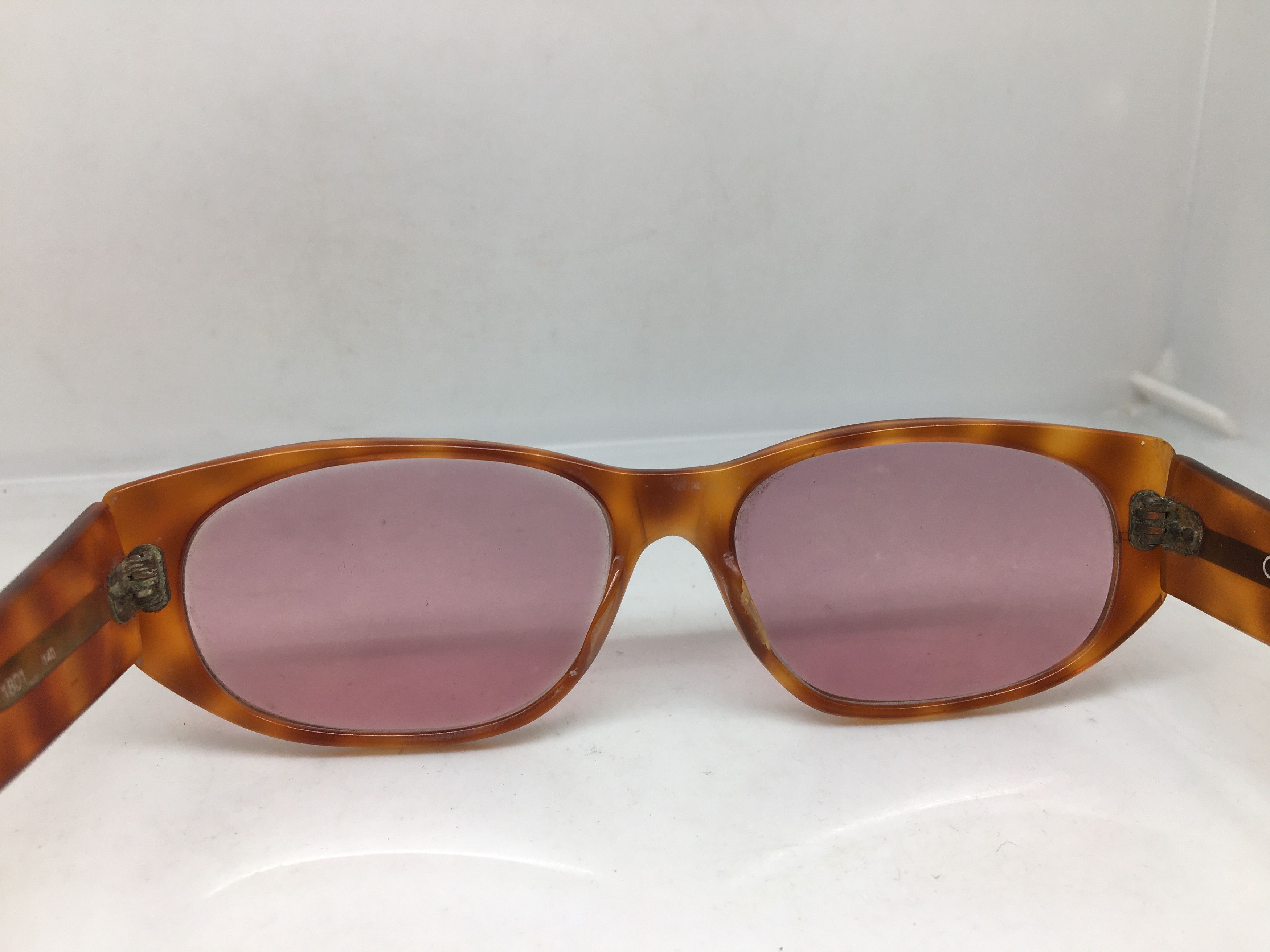Calvin Klein Vintage Calvin Klein CK-8/S 1801 Tokyo Tortoise Eyeglasses Size ONE SIZE - 6 Thumbnail