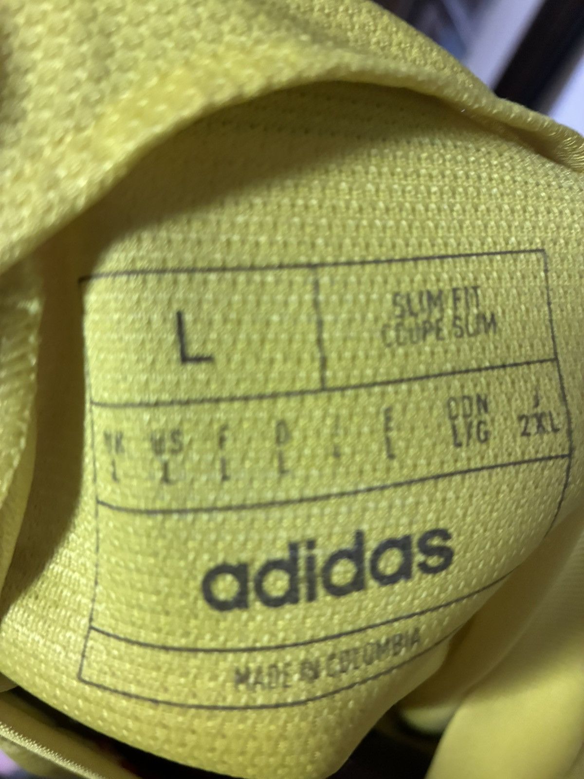 Adidas Colombia NT Adidas jersey yellow copa america world cup Size US L / EU 52-54 / 3 - 3 Thumbnail