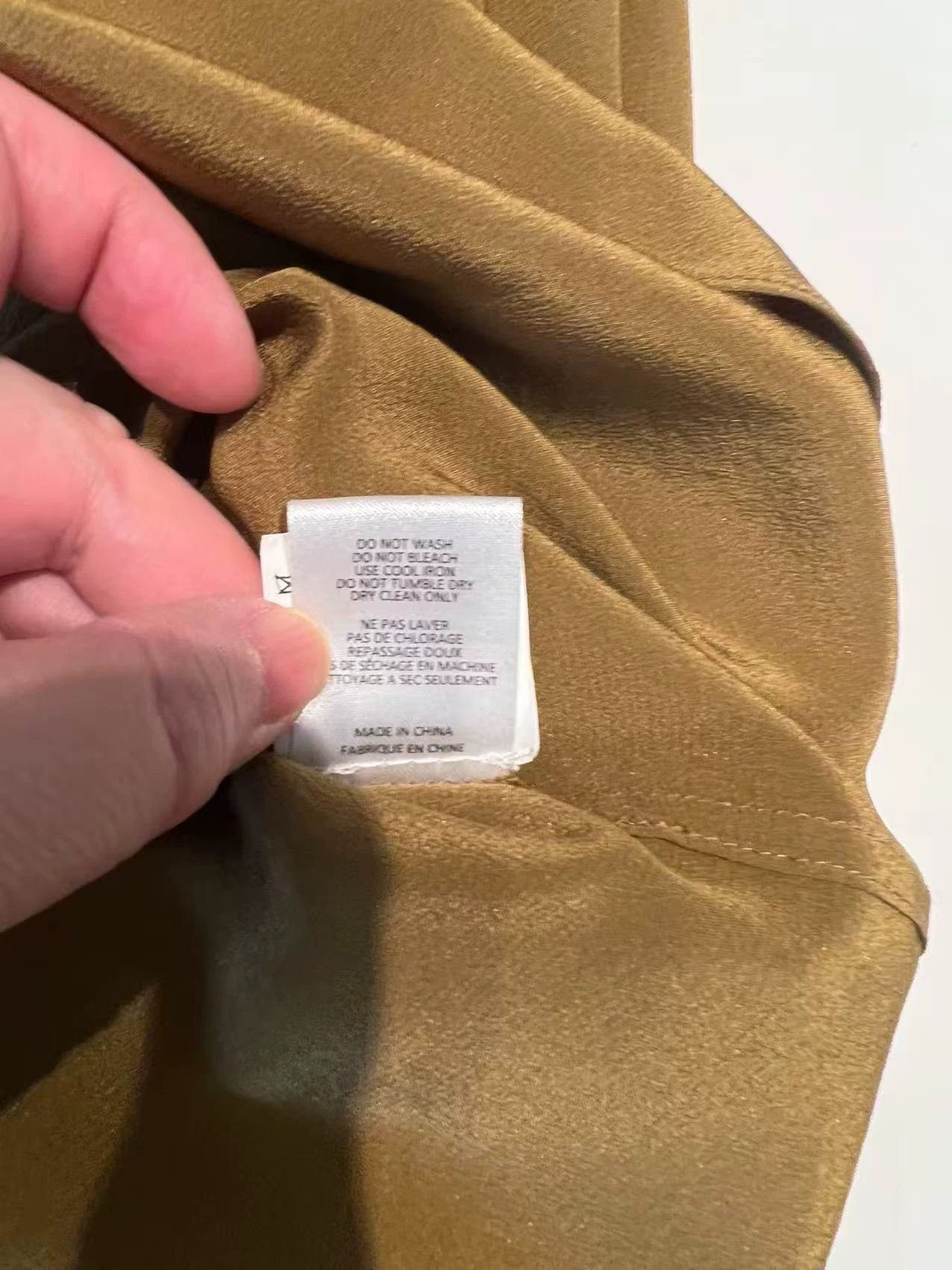 Joseph Joseph Runway Heavy Silk Copper Green Relaxed Shirt 36 New Size XS / US 0-2 / IT 36-38 - 8 Thumbnail