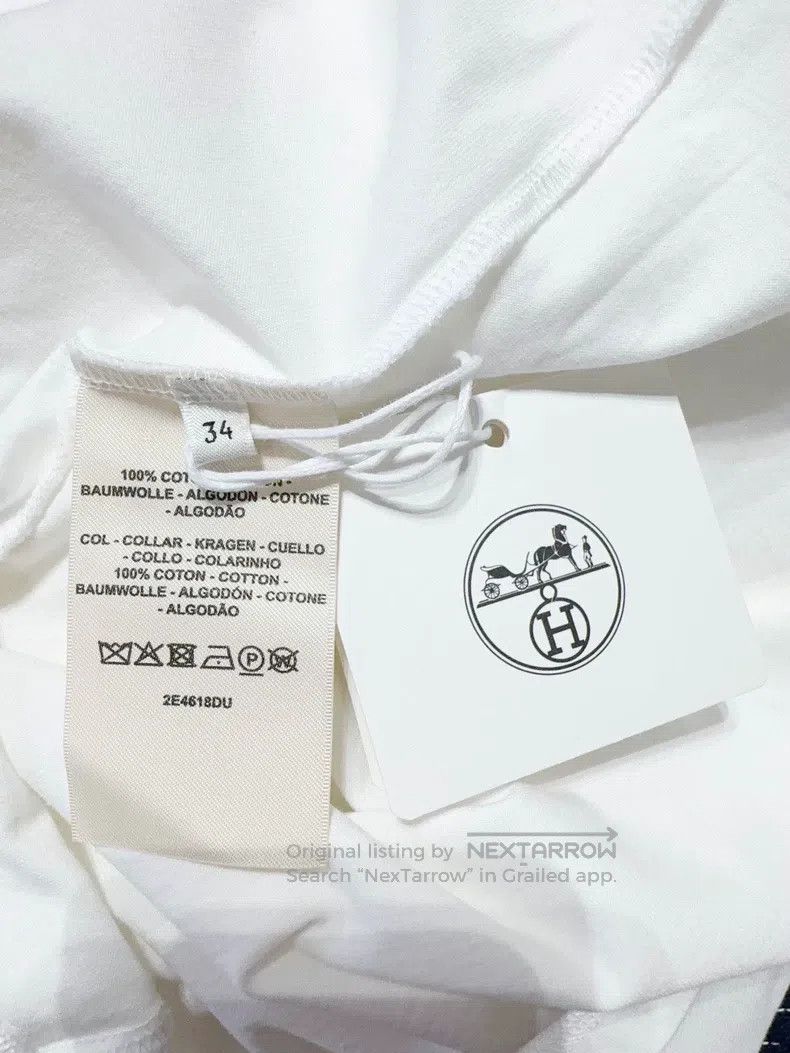 Hermes Hermes Short Sleeve Size XXS / US 00 / IT 34 - 4 Thumbnail