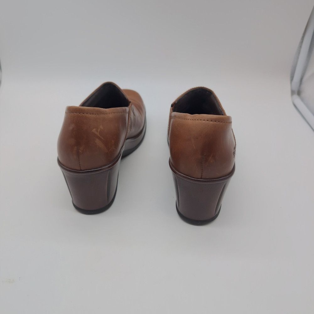 Eastland Eastland Constance Brown Leather Clogs sz 9 Size US 9 / IT 39 - 6 Thumbnail