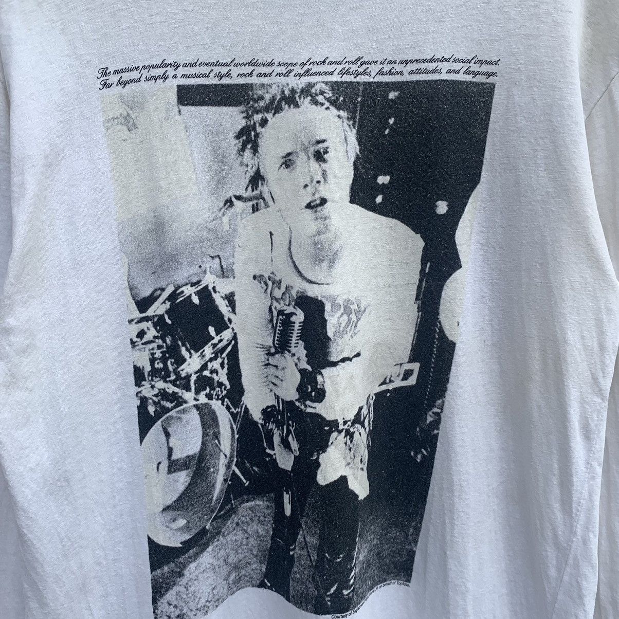 Band Tees × Japanese Brand × Vintage Vintage sex pistols jhonny roten tee Size US M / EU 48-50 / 2 - 2 Thumbnail