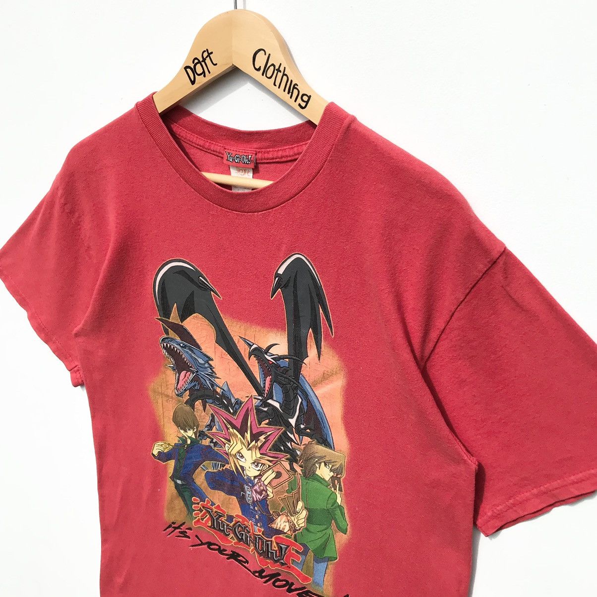 Anime Y2K Vintage Yu-Gi-Oh! Manga Series Shirt SunFaded Size US M / EU 48-50 / 2 - 6 Thumbnail
