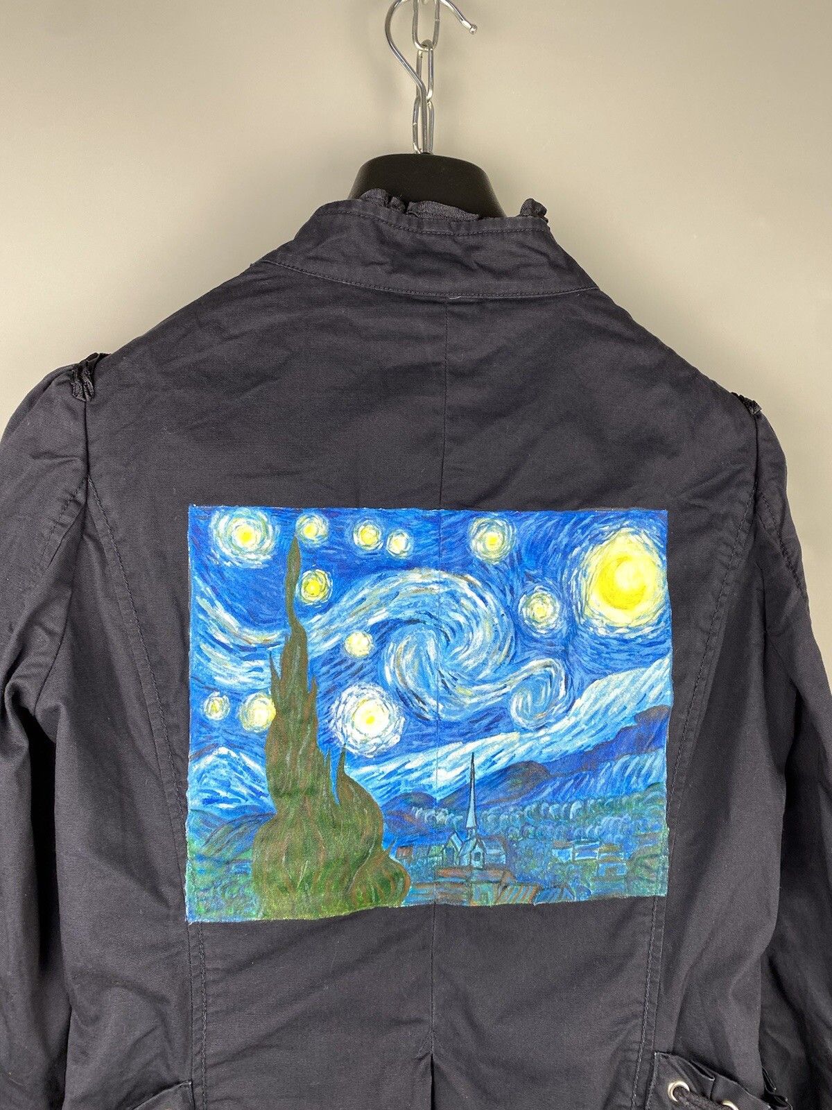 Marithe + Francois Girbaud Marithe Francois Girbaud Custom Drawn Print Jacket Size S / US 4 / IT 40 - 11 Thumbnail