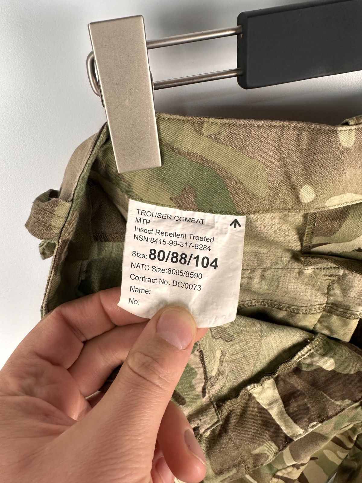 Other Combat Trousers Windproof Multi Multicam MTP 80/88/104 Size US 34 / EU 50 - 8 Thumbnail