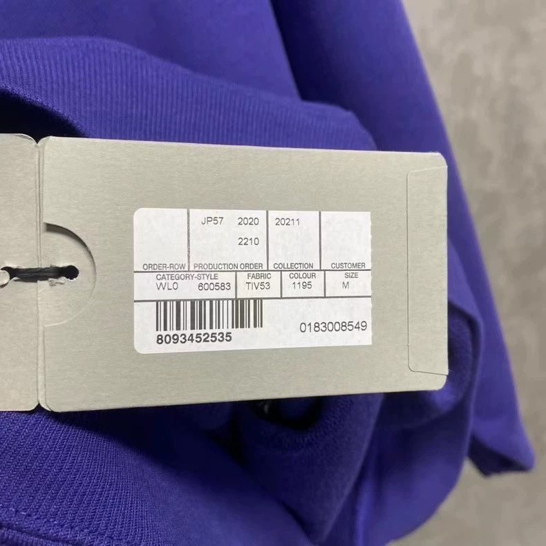 Balenciaga Balenciaga latest blue cola printed logo hoodie-2506 Size US S / EU 44-46 / 1 - 5 Thumbnail