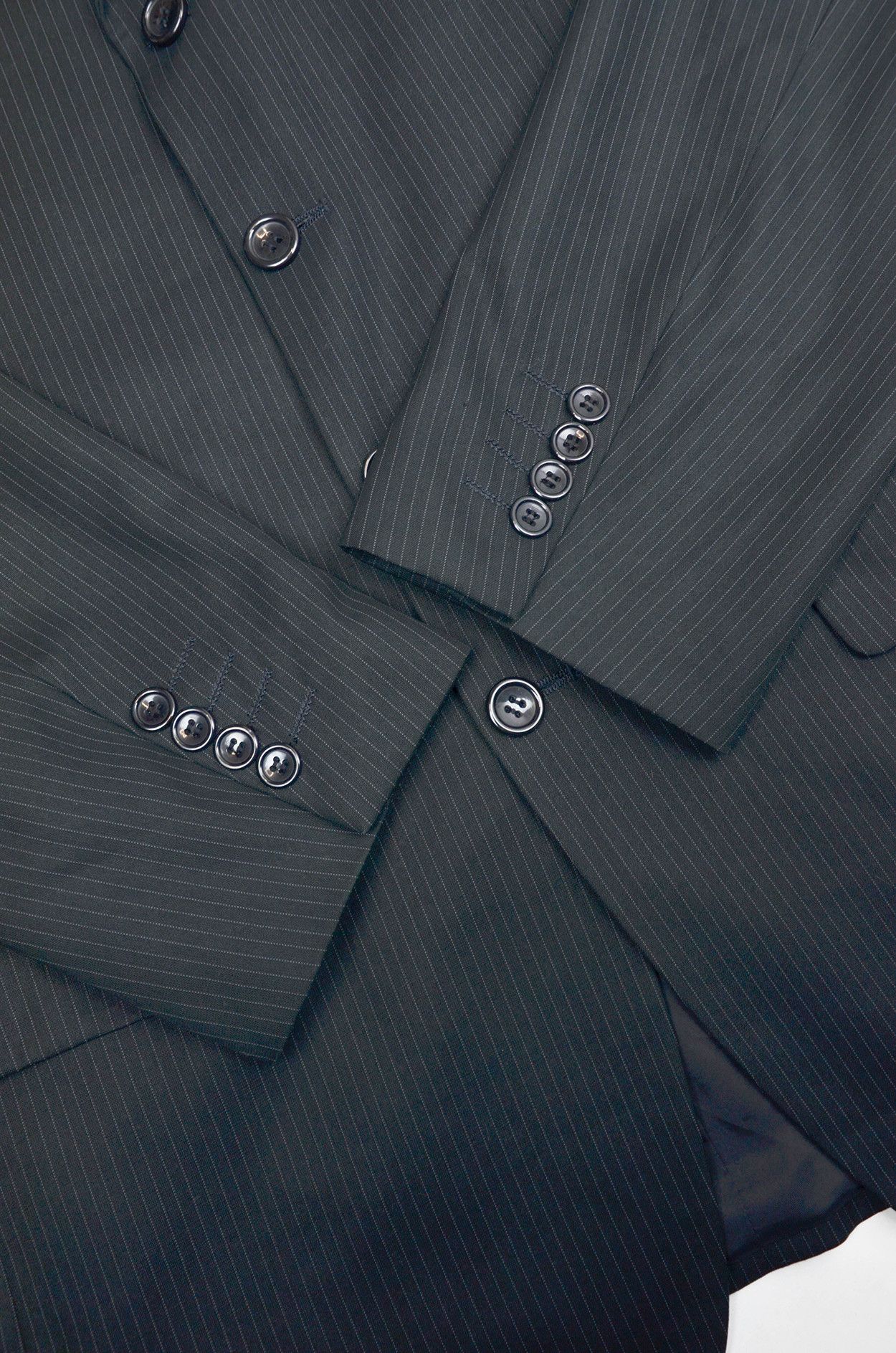 Armani Collezioni Emporio Armani Collezioni Vintage Pinstripe Blazer 50L Size 48R - 3 Thumbnail