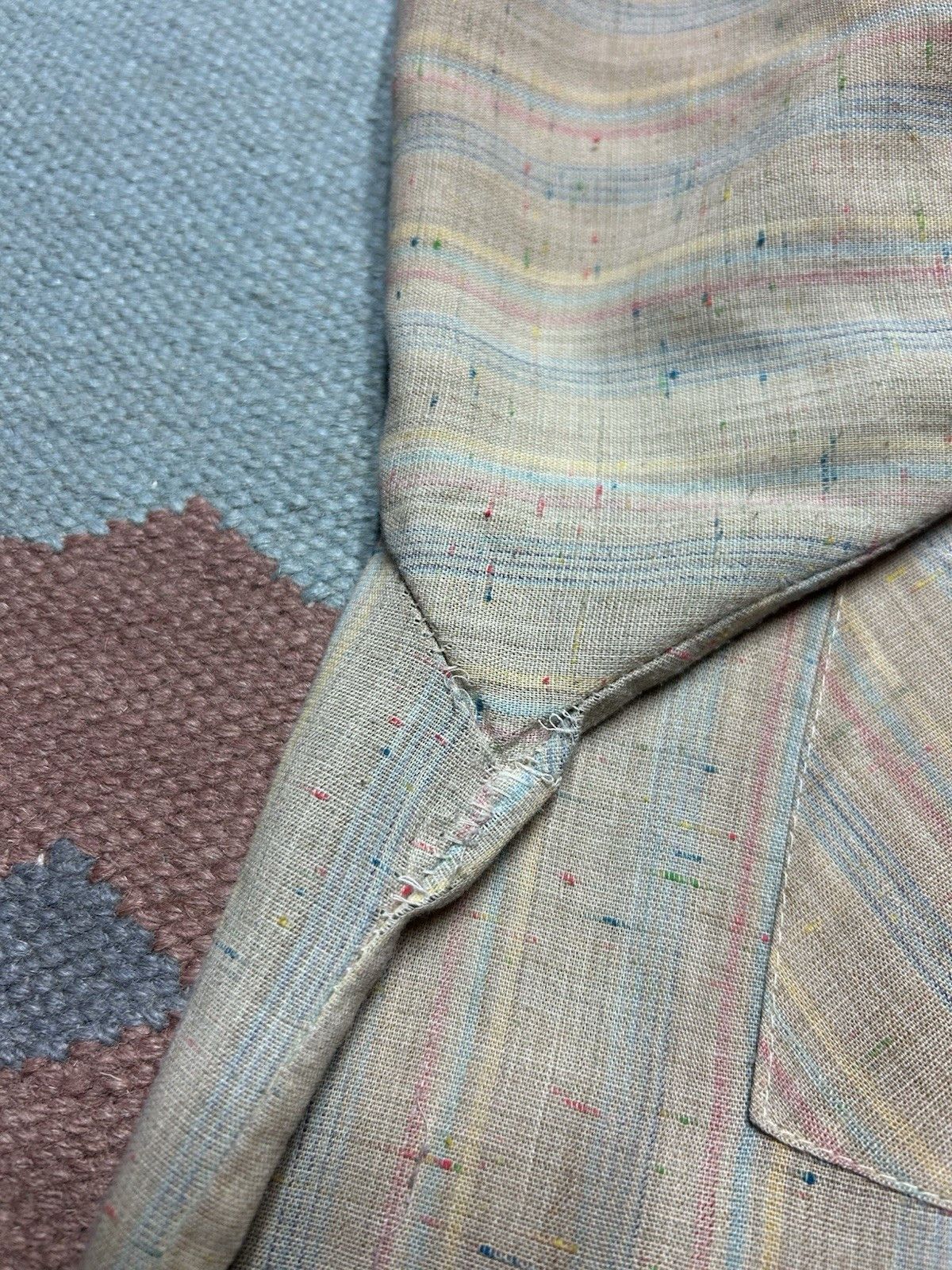 Vintage Vintage 1970s button shirt Sears kings road fleck Medium Size US M / EU 48-50 / 2 - 6 Thumbnail