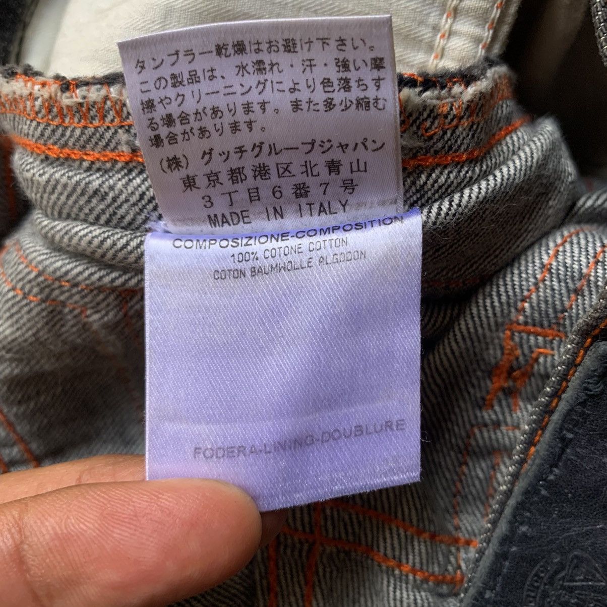 Gucci Gucci jeans with zippered pockets on the back Size US 29 - 18 Thumbnail