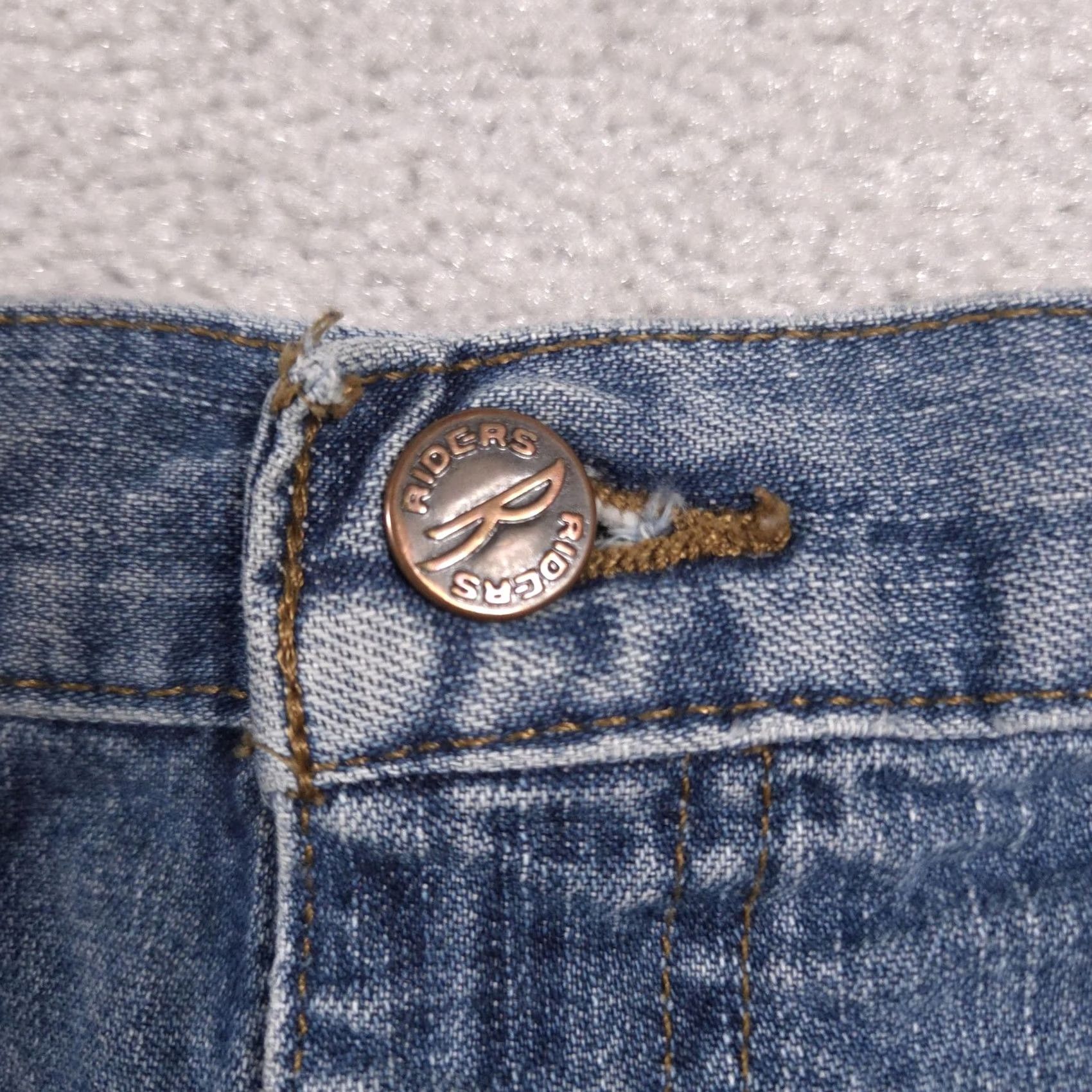 Vintage Riders Denim Cargo Shorts Womens 16 Blue Utility Pockets Mom Fit High Rise Casual Size 38" / US 16 / IT 52 - 6 Thumbnail