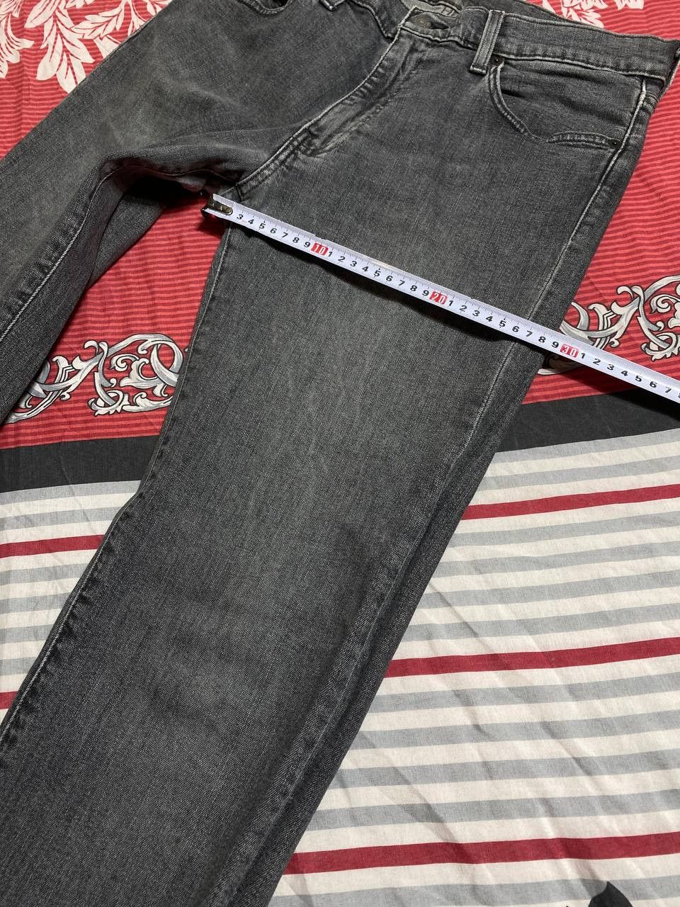 Levi's × Vintage VINTAGE LEVIS PREMIUM Button Fly Straight Leg Denim Jeans Size US 34 / EU 50 - 3 Thumbnail