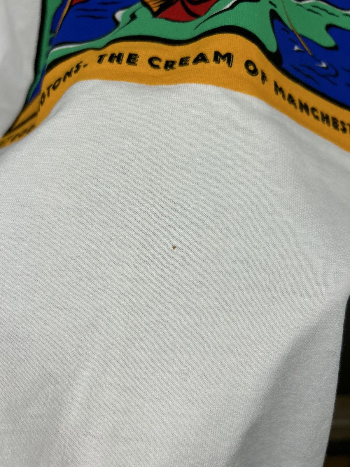 Vintage Vintage 90s Boddingtons bitter single stitch white t-shirt Size US XL / EU 56 / 4 - 16 Thumbnail