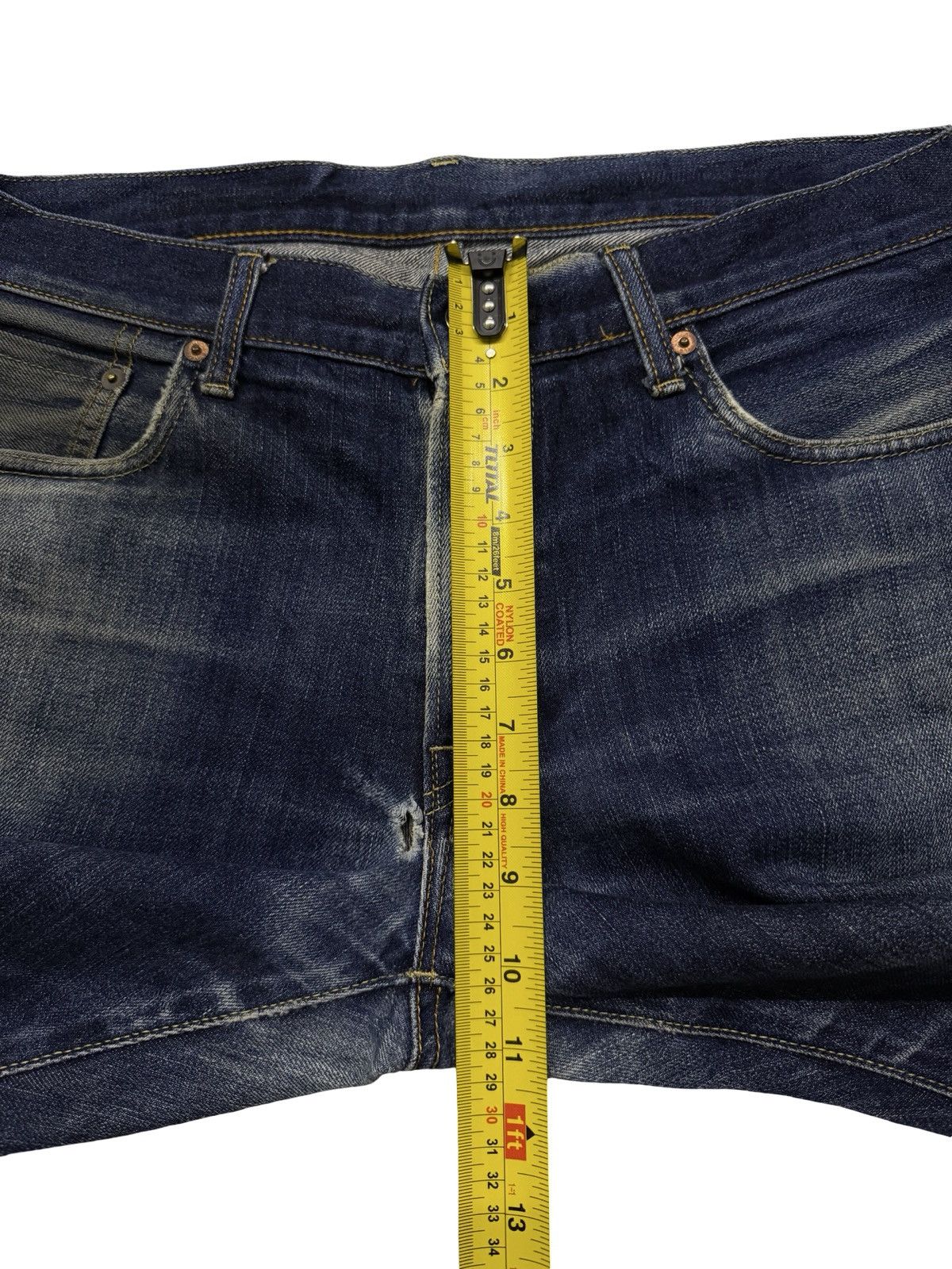 Uniqlo Vintage Uniqlo Japanese Selvedge Denim Jeans | W34 Size US 34 / EU 50 - 15 Thumbnail