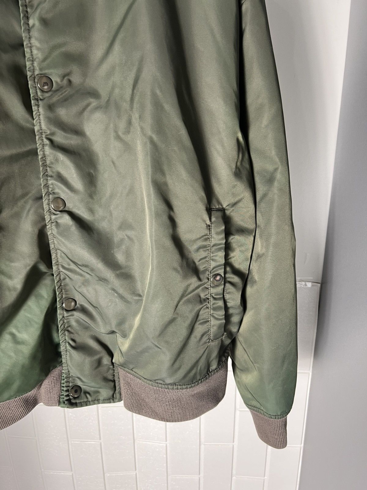 Allsaints × Vintage VERY RARE ALLSAINTS KITSON BOMBER JAPAN STYLE JACKET Y2K 90s Size US L / EU 52-54 / 3 - 5 Thumbnail