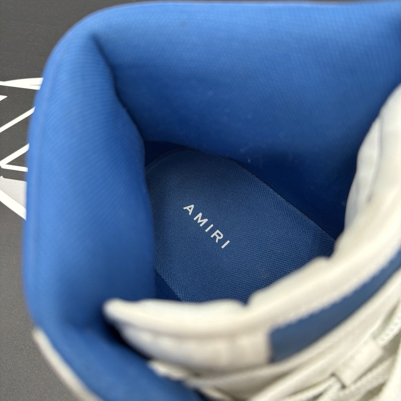 Amiri Amiri Skel High Top ' White Blue ' | GOOD CONDITION! Size US 10 / EU 43 - 16 Thumbnail