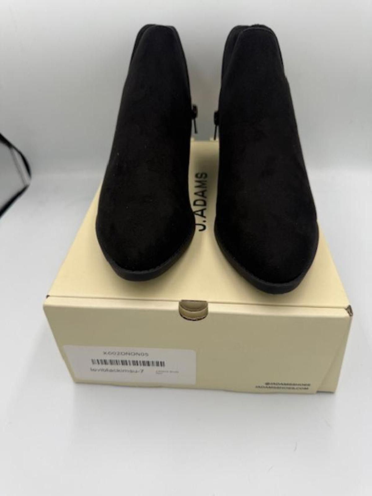 Other J.Adams 'Levi' Black Suede Ankle Bootie Size 7 Size US 7 / IT 37 - 3 Thumbnail