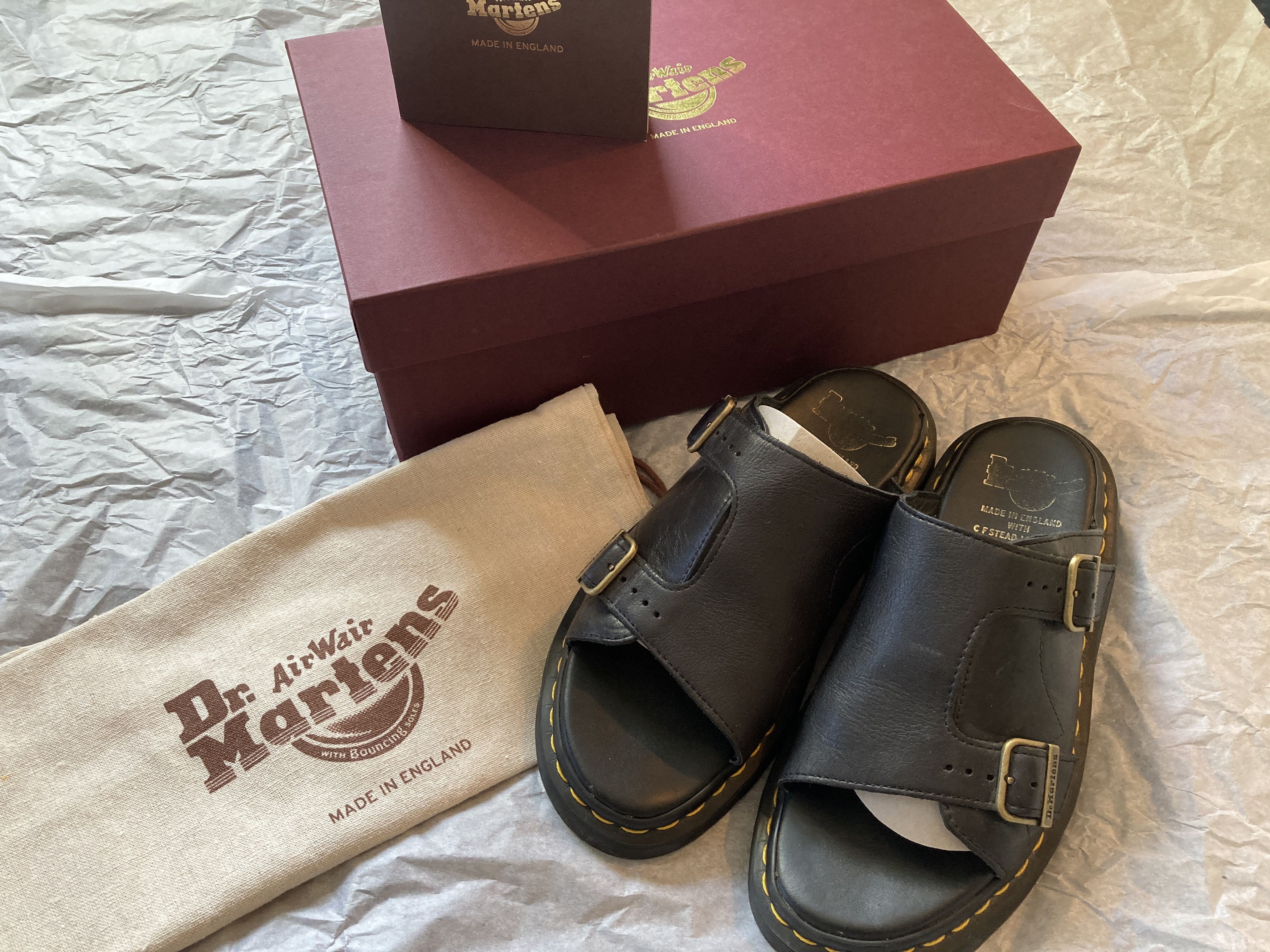 Dr. Martens Dr. Martens Dayne MADE IN ENGLAND Leather Sandals Size US 8 / EU 41 - 4 Thumbnail