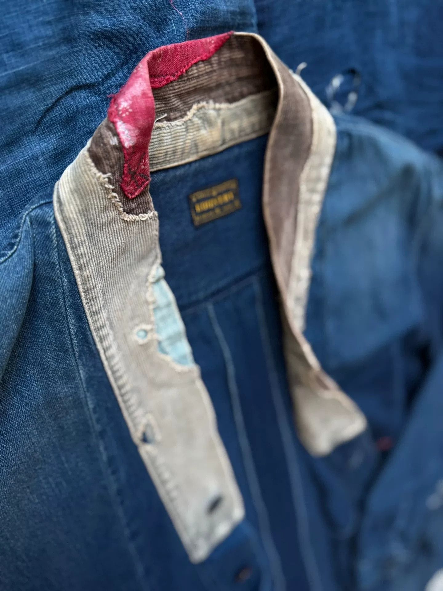 Kapital Kountry KAPITAL COUNTRY EK-759 Distressed Patchwork Jacket Size US XXS / EU 40 - 6 Thumbnail