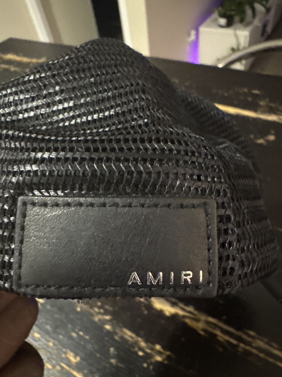 Amiri AMIRI - Logo Trucker Hat Size ONE SIZE - 9 Thumbnail