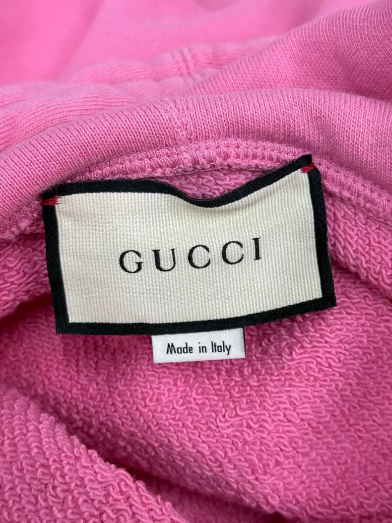 Gucci Gucci Pink sequin apple hooded sweatshirt Size S / US 4 / IT 40 - 4 Thumbnail