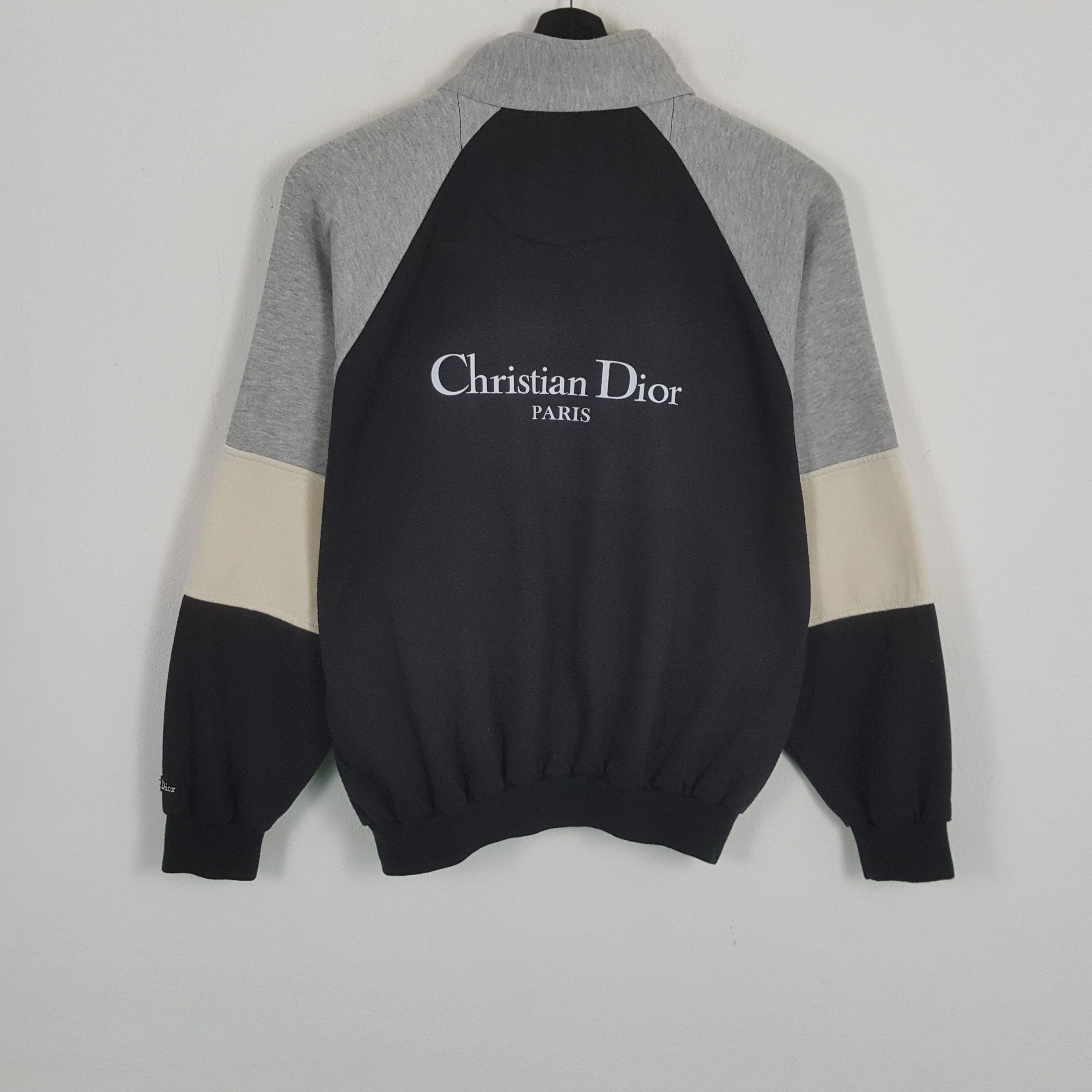 Christian Dior Monsieur CHRISTIAN DIOR Monsieur Nice Design Custom Jacket Sweater Size US XL / EU 56 / 4 - 1 Thumbnail