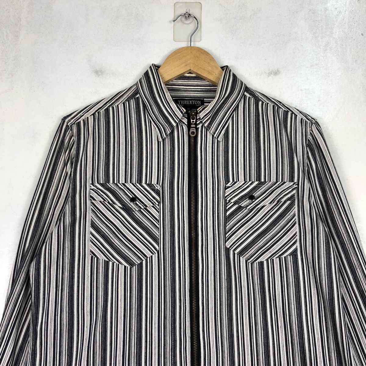 Japanese Brand THRUXTON HICKORY JACKET Size US M / EU 48-50 / 2 - 2 Thumbnail