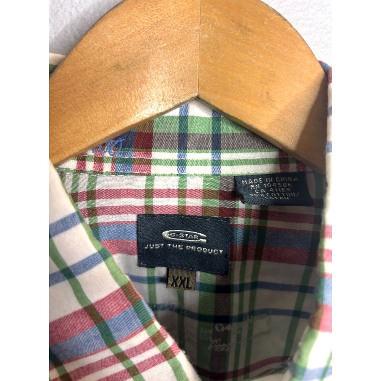 G-Star G-Star Shirt Size 2XL Western Sawtooth Cowboy Pearl Snap Cotton Multicolor Size US XXL / EU 58 / 5 - 3 Thumbnail