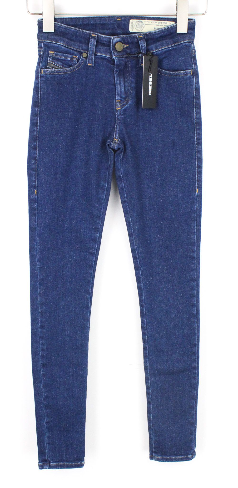 Diesel SLANDY 082AA W23/L30 Girls Blue Stretch Jeans 70226 Size 23" - 1 Thumbnail