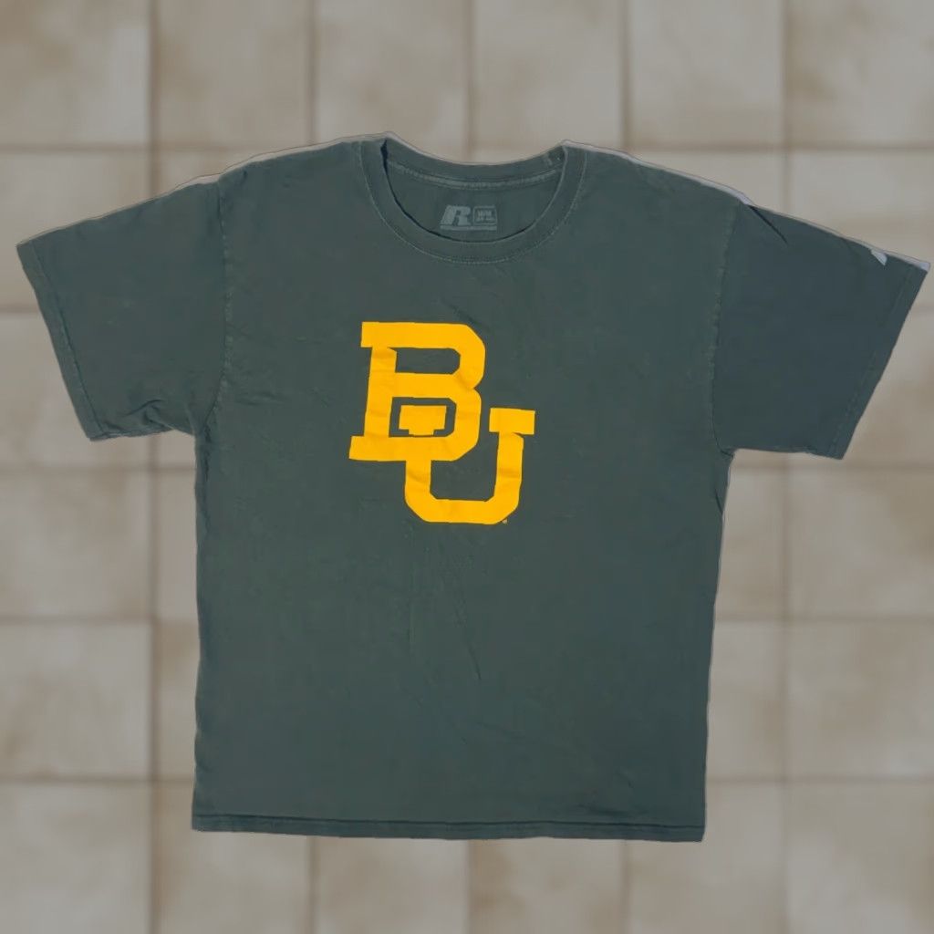 Russell Athletic Russell Athletic Baylor University Texas College Football Forrest Green Tshirt M Shirt Unisex Adults Green Logo College Short Sleeve Regular Size US M / EU 48-50 / 2 - 1 Thumbnail