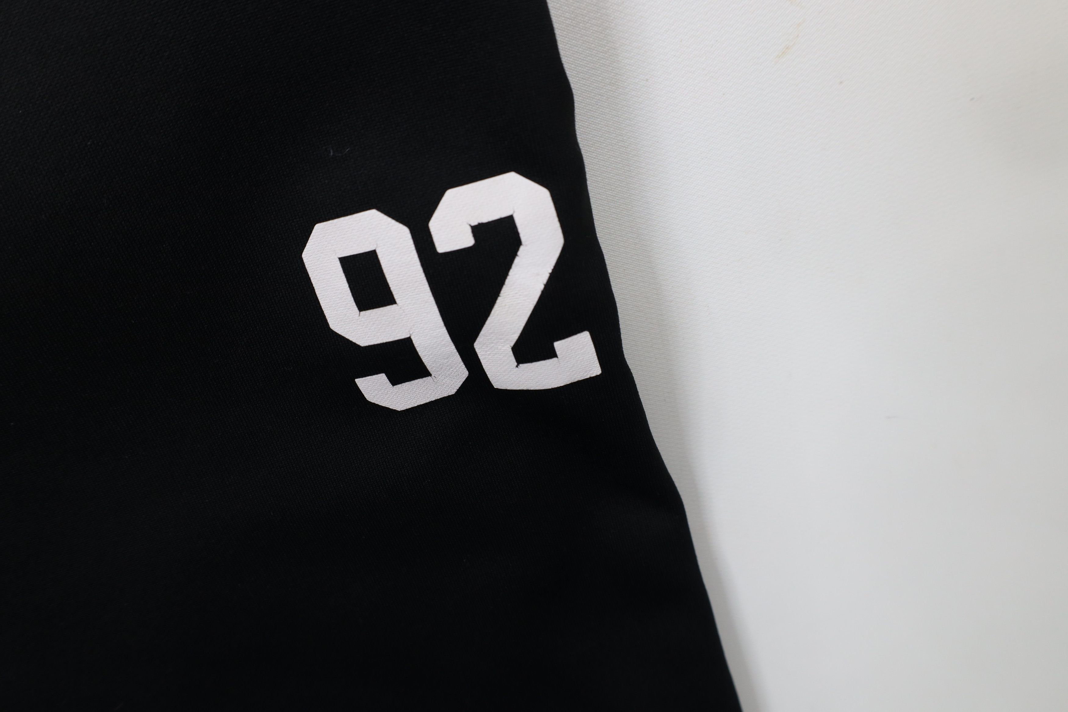 Adidas × Vintage Vintage Adidas Spell Fleece Lined Wide Leg Sweatpants Black Size US 34 / EU 50 - 8 Thumbnail