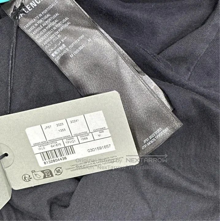 Balenciaga Balenciaga SS24 New Year Oversized Black T. Size US M / EU 48-50 / 2 - 5 Thumbnail