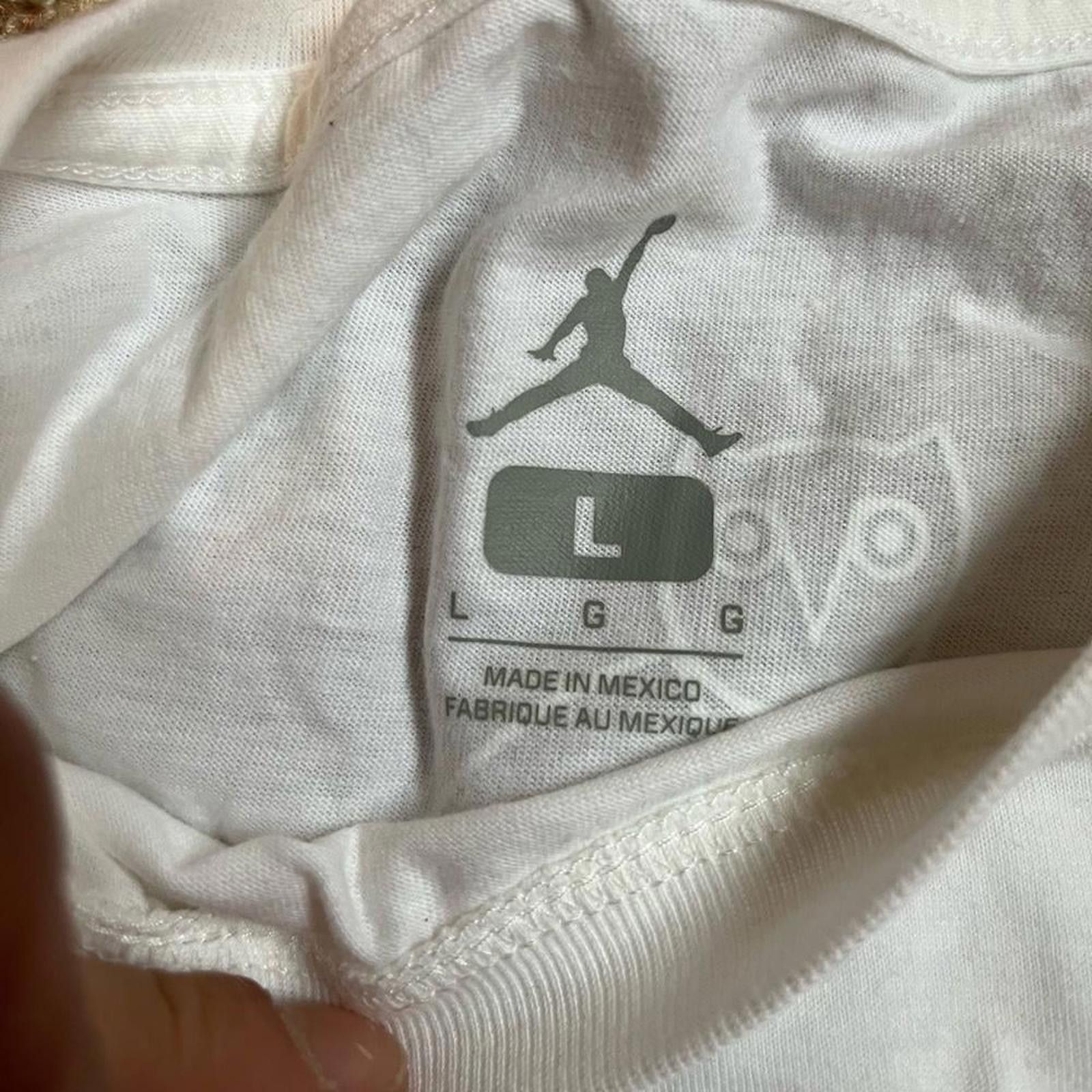 Jordan Brand Air Jordan 10 OVO T-Shirt White/Gold RARE Size US L / EU 52-54 / 3 - 3 Thumbnail