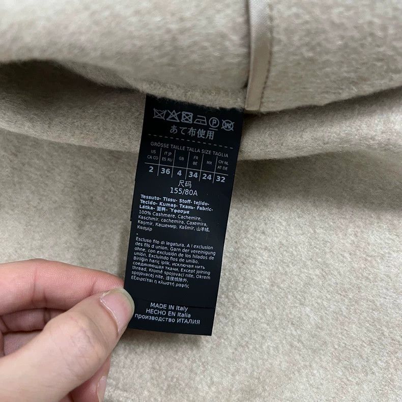 Max Mara Max Mara Black Label Premium Line Atelier Sand Coat Size S / US 4 / IT 40 - 7 Thumbnail