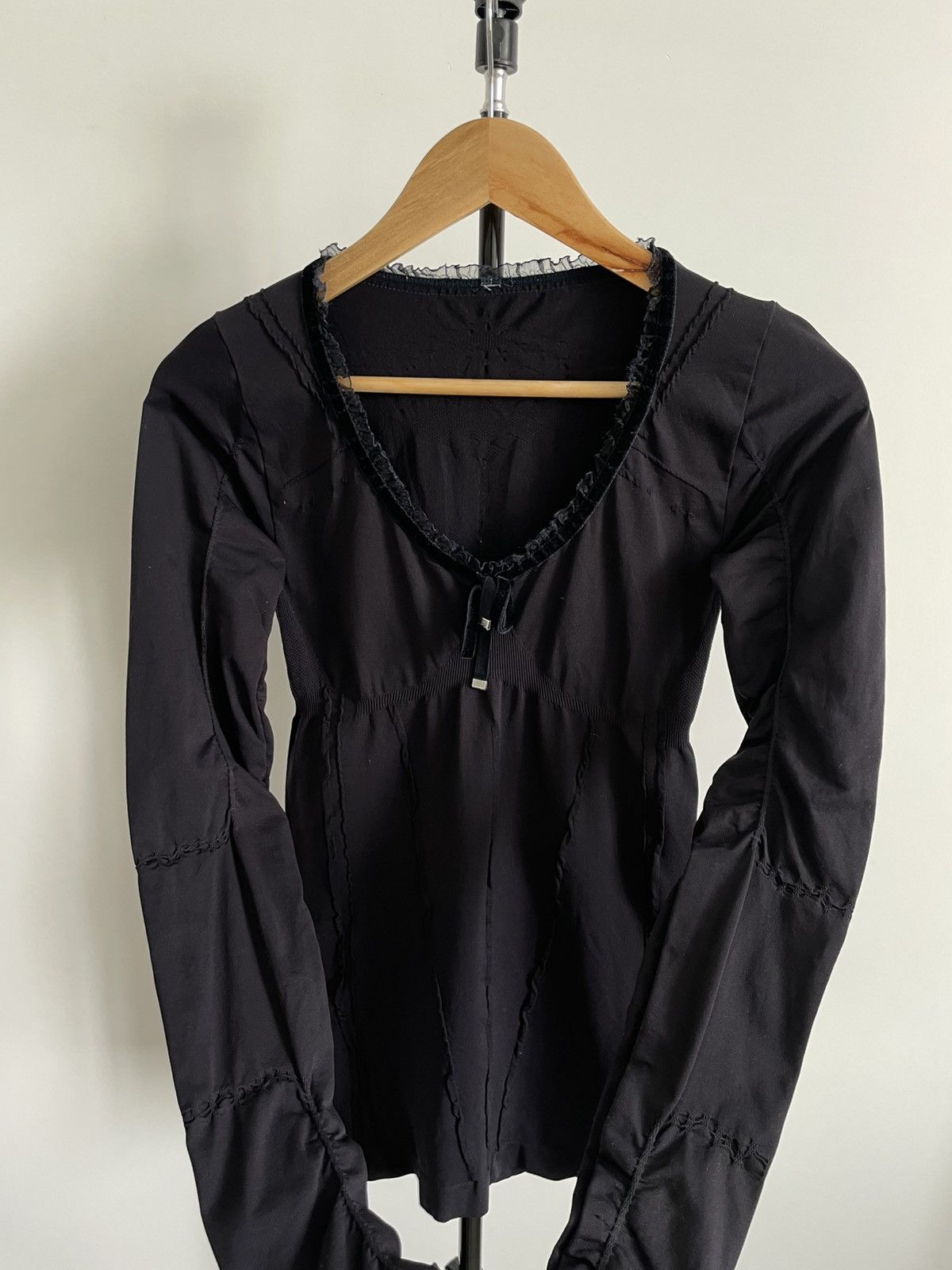 Japanese Brand Avant Garde HIGH EveryDay Couture Black Long Sleeve Size M / US 6-8 / IT 42-44 - 5 Thumbnail